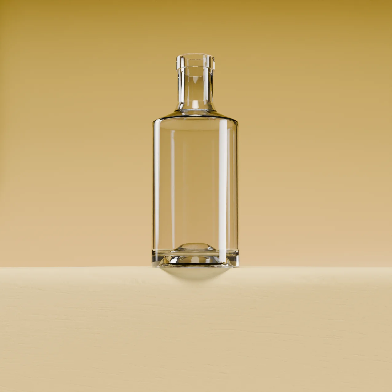 Botella de vidrio Belleville de 500ml ideal para pisco, café cold brew y macerados.