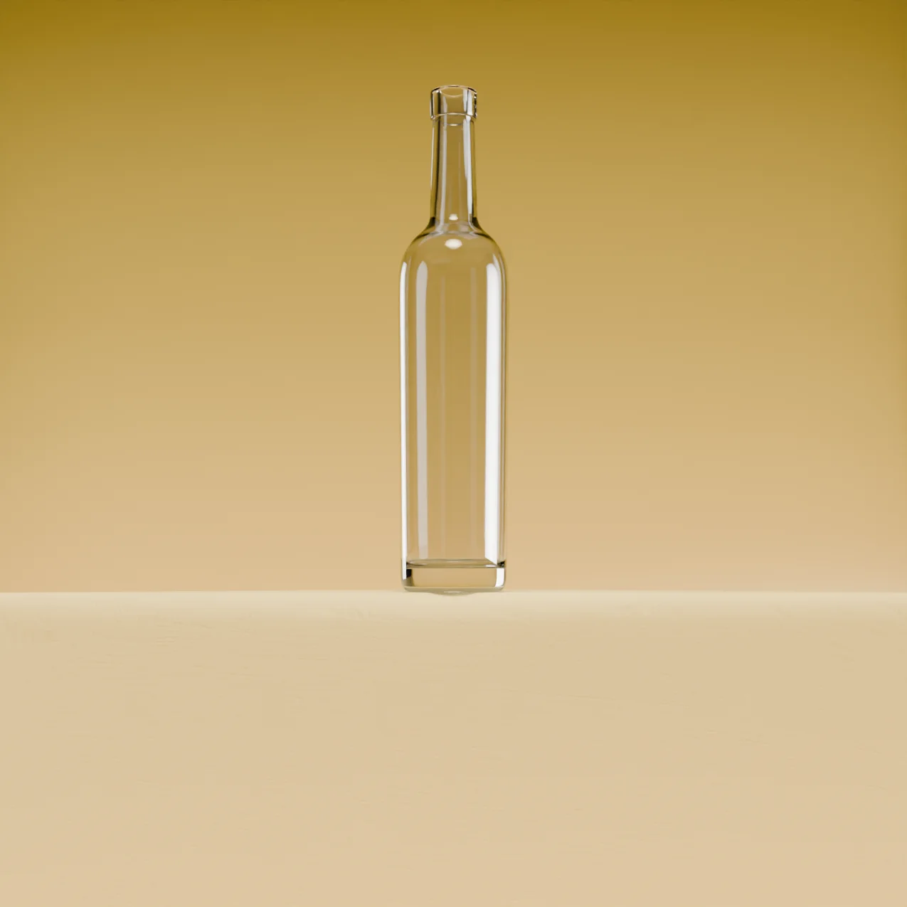 Botella de vidrio Burdeos 500ml - PackPlusPeru