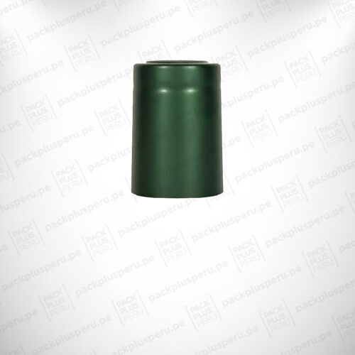Cápsula de PVC Verde Mate 32.8 x 48 - PackPlusPeru
