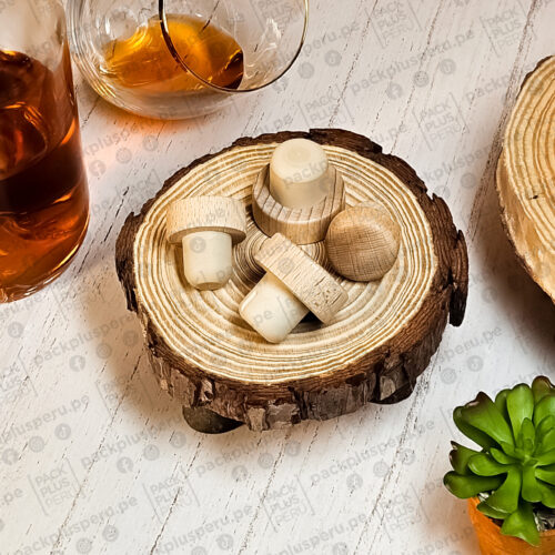 TAPON DE MADERA 39 24CH PARA LICORES MACERADOS PACKPLUS PERU scaled e1766784852571