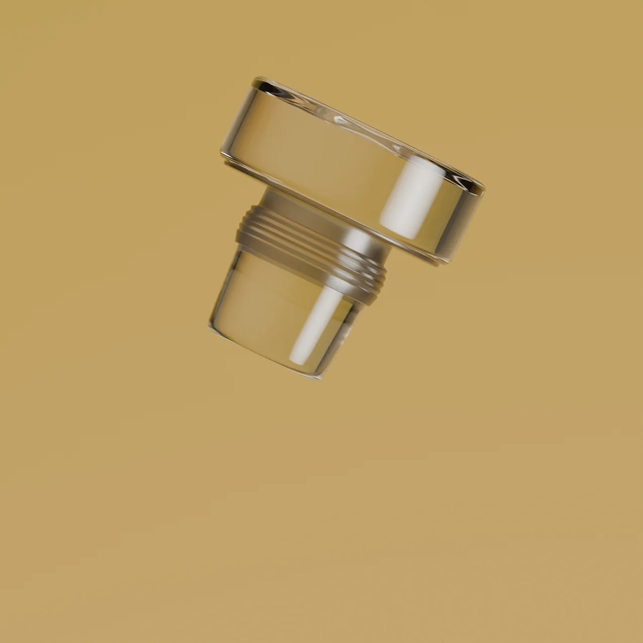 Tapón de Vidrio 22.5×34 para pisco y licores - PackPlusPeru