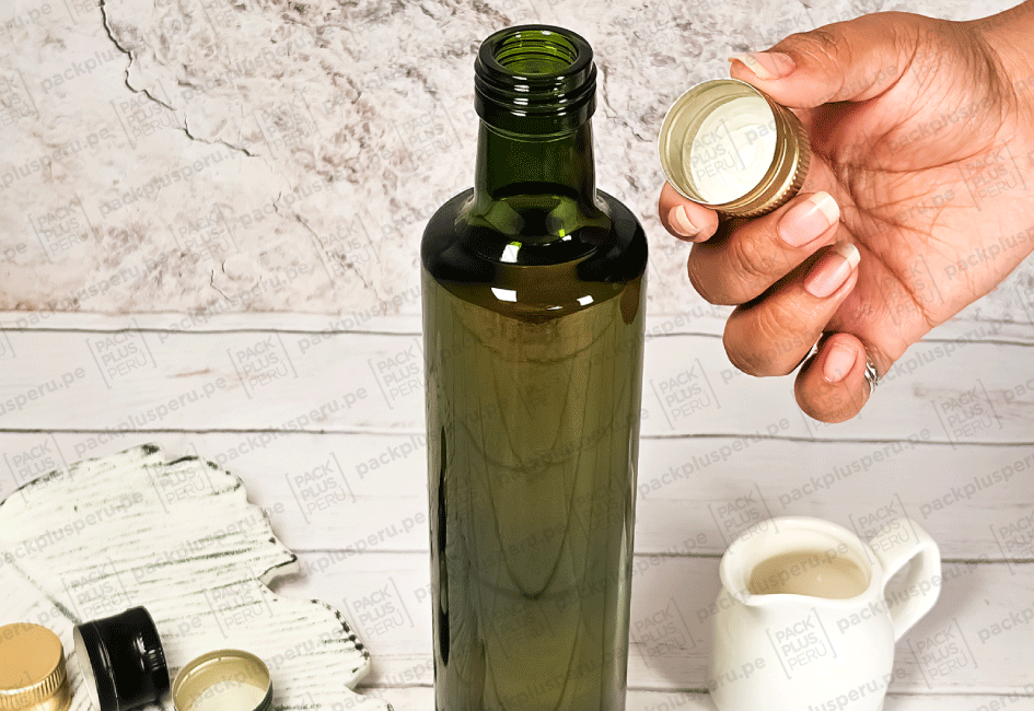 Botellas de Vidrio para Aceite